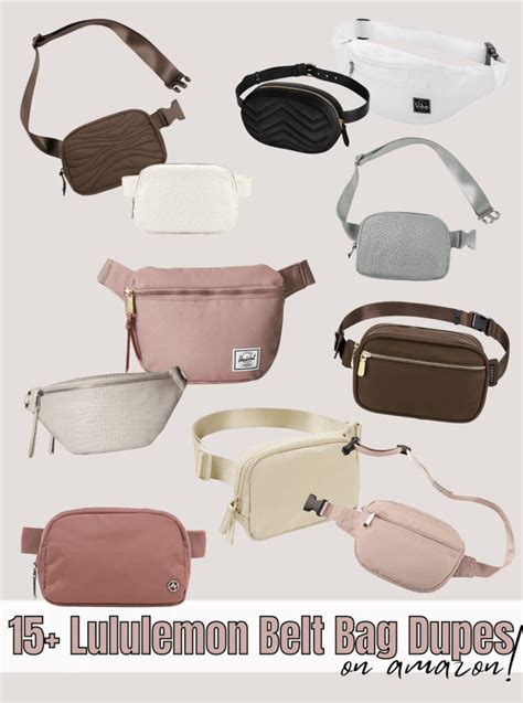 dupe lulu belt bag|lululemon belt bag knock offs.